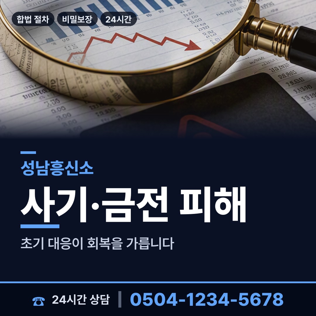 성남 수진2동 민간조사업 상담 안내
